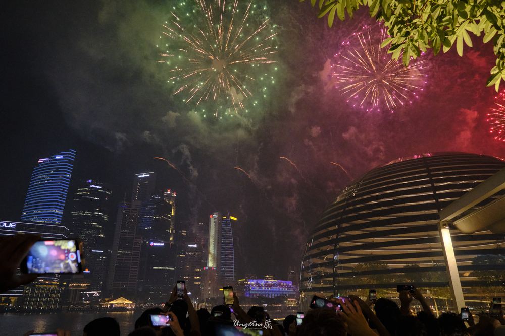 Marina Bay Fireworks 25